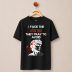 I FACE THE STORMS T-SHIRT (BLACK)