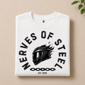 NERVES OF STEEL T-SHIRT (WHITE)