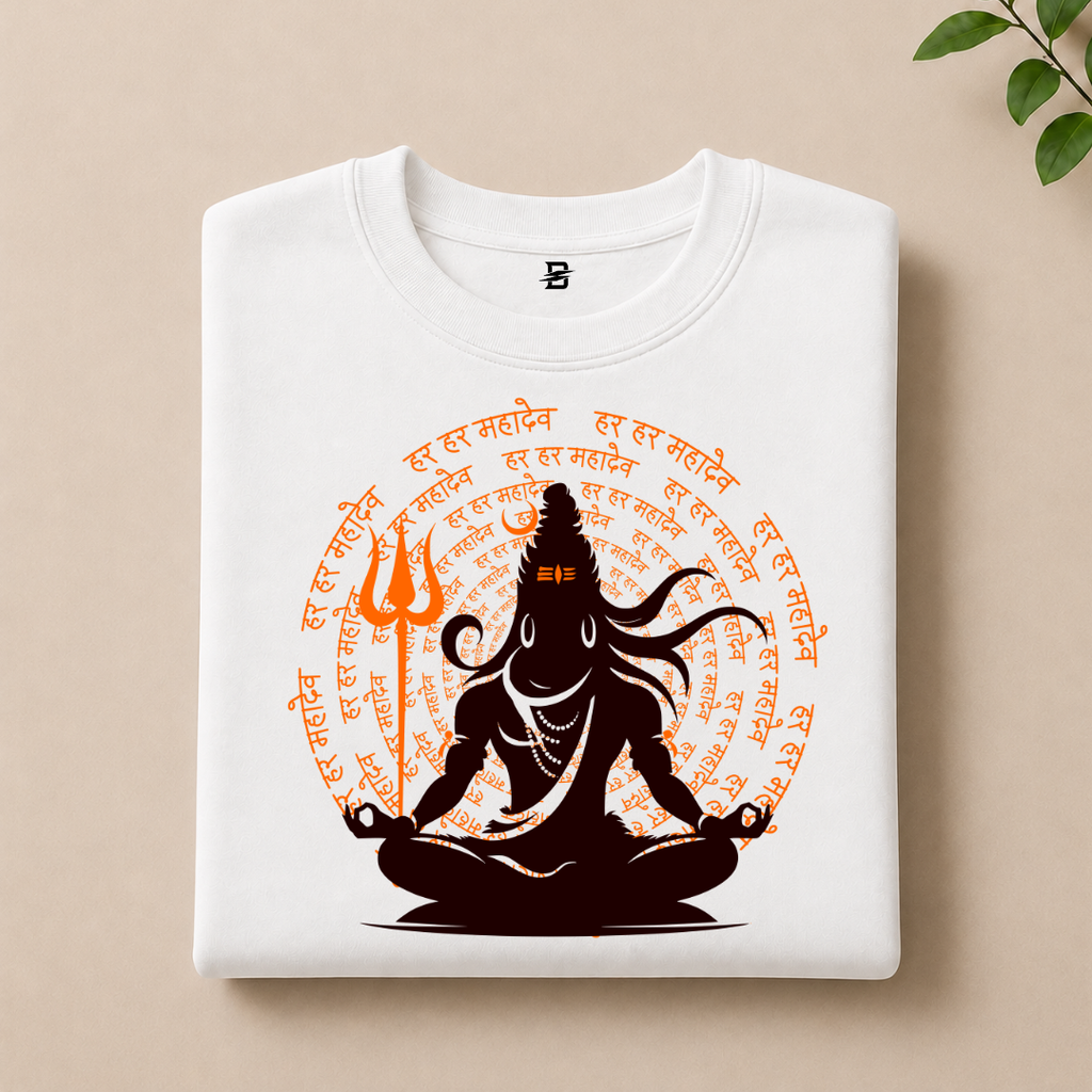 SHIV HI SATYA HAI T-SHIRT (WHITE)
