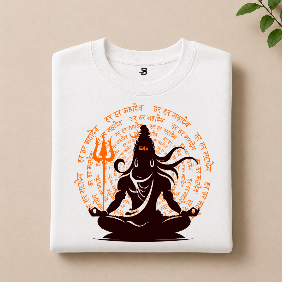 SHIV HI SATYA HAI T-SHIRT (WHITE)