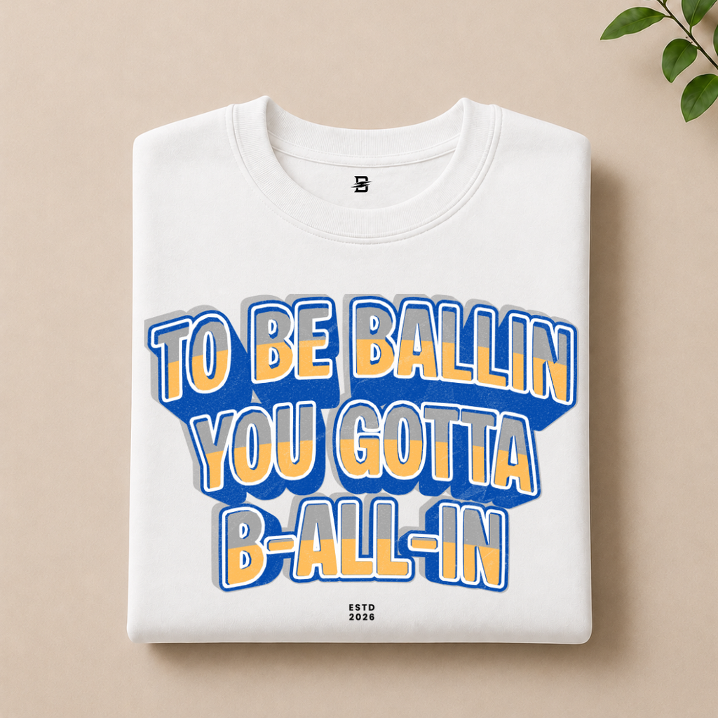 B-ALL-IN T-SHIRT (WHITE)