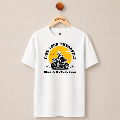 FIRE YOUR THERAPIST T-SHIRT (WHITE)
