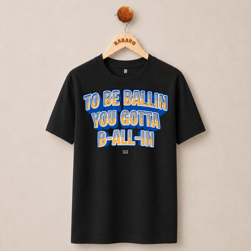 B-ALL-IN T-SHIRT (BLACK)