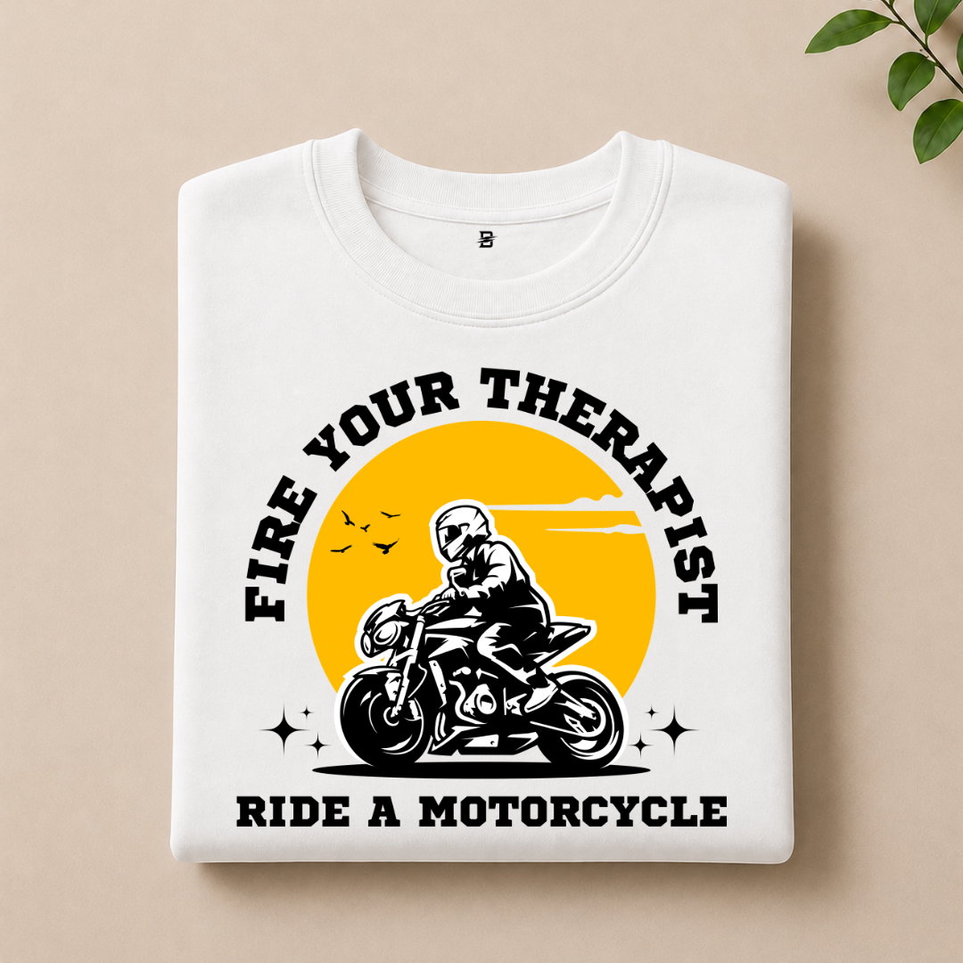 FIRE YOUR THERAPIST T-SHIRT (WHITE)