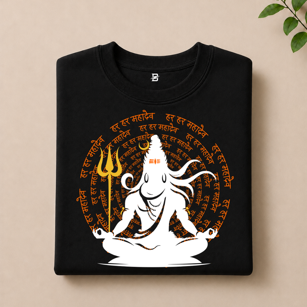 SHIV HI SATYA HAI T-SHIRT (BLACK)