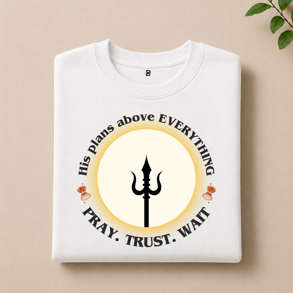 HIS PLANS ABOVE EVERYTHING T-SHIRT (WHITE)