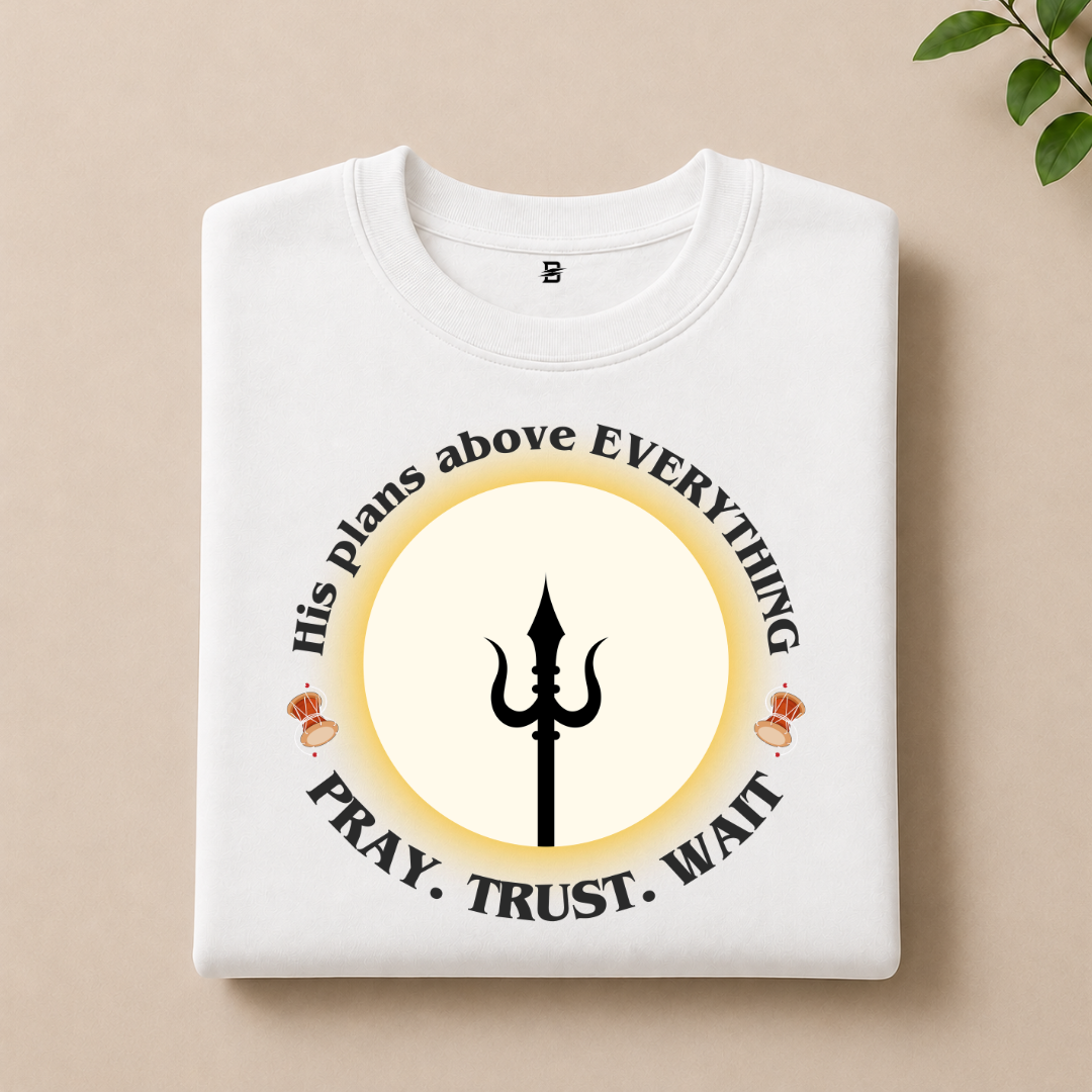 HIS PLANS ABOVE EVERYTHING T-SHIRT (WHITE)