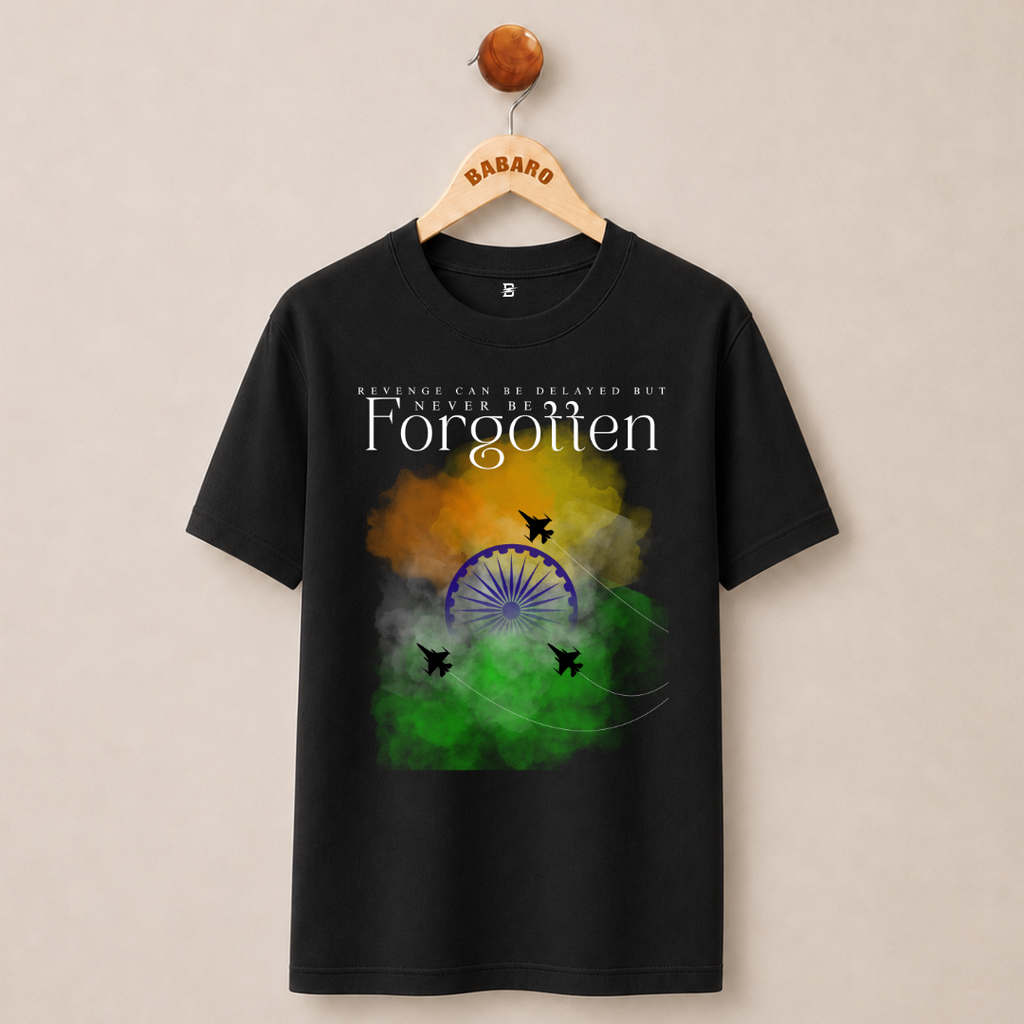 REVENGE CAN NEVER BE FORGOTTEN T-SHIRT (BLACK)
