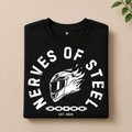 NERVES OF STEEL T-SHIRT (BLACK)