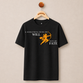 KSHATRIYA'S WILL & FATE T-SHIRT (BLACK)