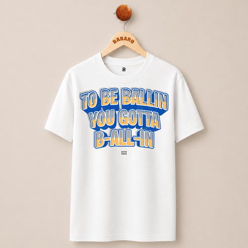 B-ALL-IN T-SHIRT (WHITE)