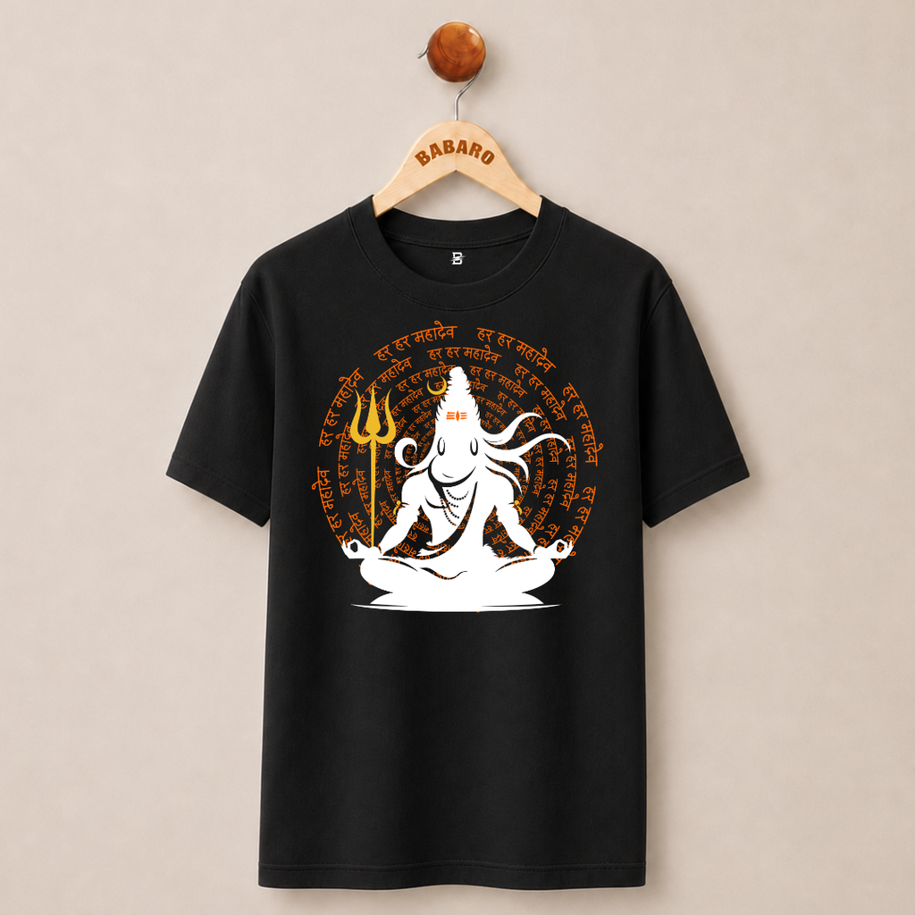 SHIV HI SATYA HAI T-SHIRT (BLACK)