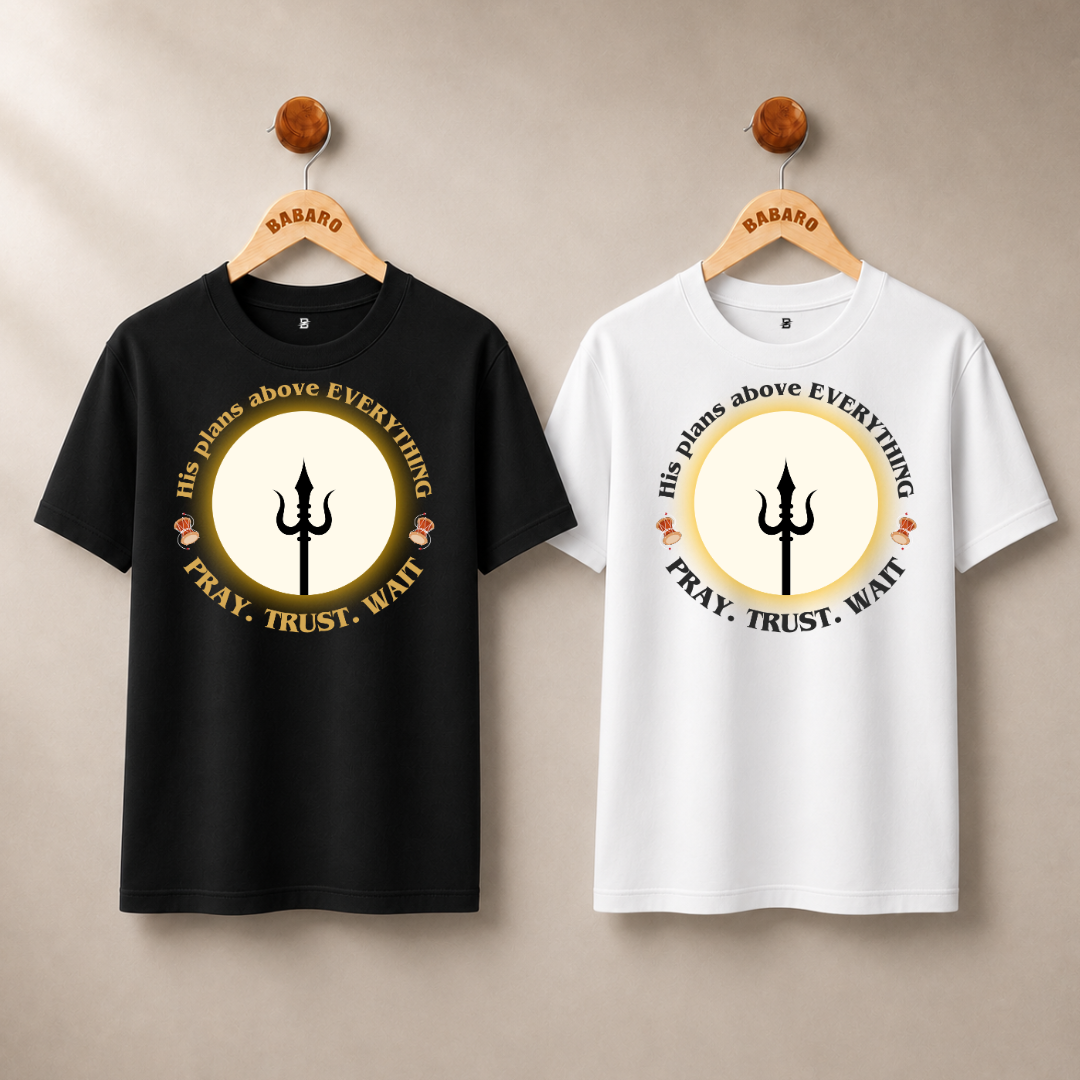 HIS PLANS ABOVE EVERYTHING T-SHIRT (WHITE)