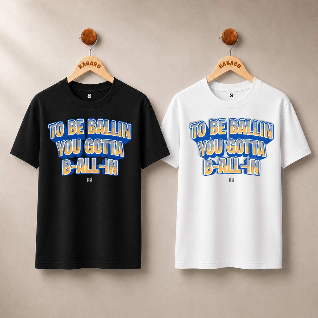 B-ALL-IN T-SHIRT (BLACK)