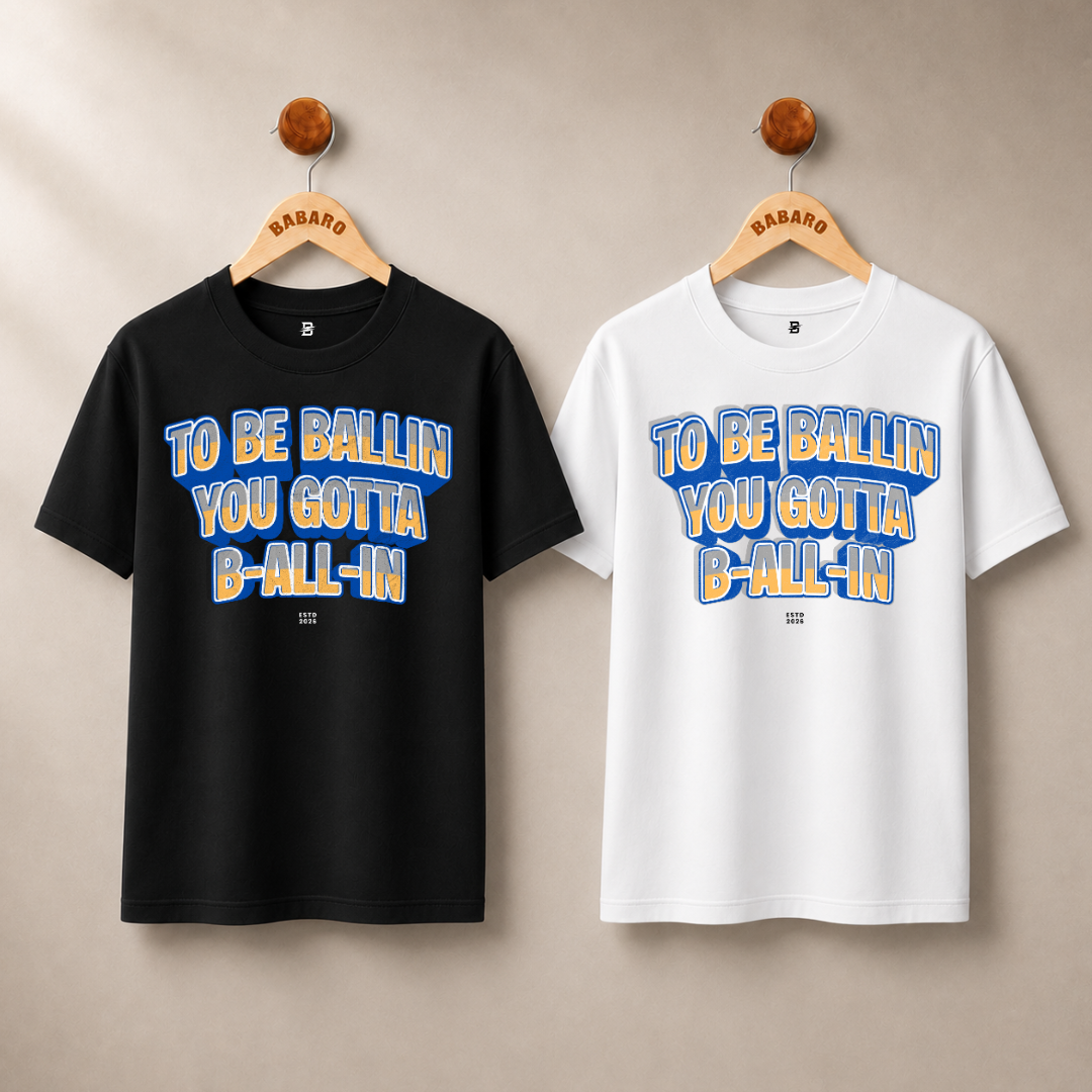 B-ALL-IN T-SHIRT (BLACK)