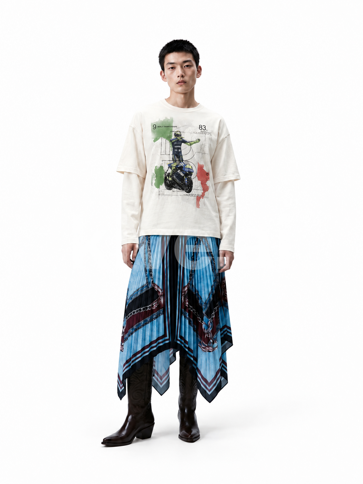 Acid Washed Oversized Tee